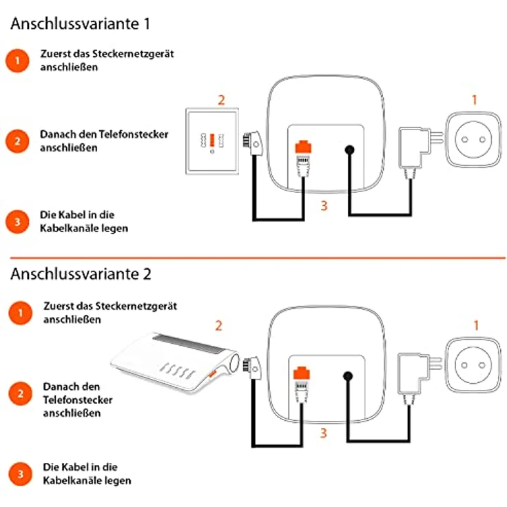 Gigaset Desk 800A - Schnurgebundenes Telefon mit Anrufbeantworter - dreizeiliges LCD-Display - 5 Wege Navigationstaste - Freisprechfunktion - MFV- oder Impulswahl, schwarz [Deutsche Version] – Bild 5
