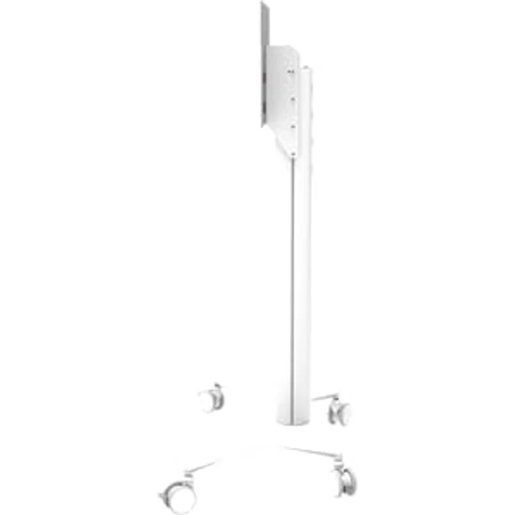 celexon Display Rollwagen Seoul - für Samsung FLIP - Displaygröße bis 65" - Traglast bis 50 kg - Maße: 118 cm x 56 cm x 167 cm - weiß – Bild 4