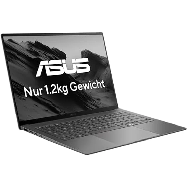 ASUS Zenbook S14 UX5406AA Copilot+ PC, 14" 2,8K WQXGA+ 120Hz OLED, Intel Core Ultra 9 386H, 32GB RAM, 1TB SSD, Intel Graphics, Win11 Home, QWERTZ, Antrim Gray – Bild 2