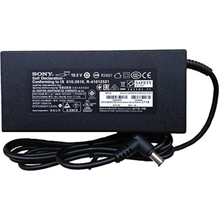 Sony AC-ADAPTER ACDP-100D01, Notebook Netzteil mit 100 W Leistung, kompatibel mit Sony Vaio GRT Series – Bild 1