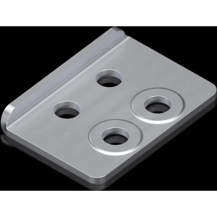 Rittal VX 8660.130, Adapter aus Stahl, 4 Stück, 872 g