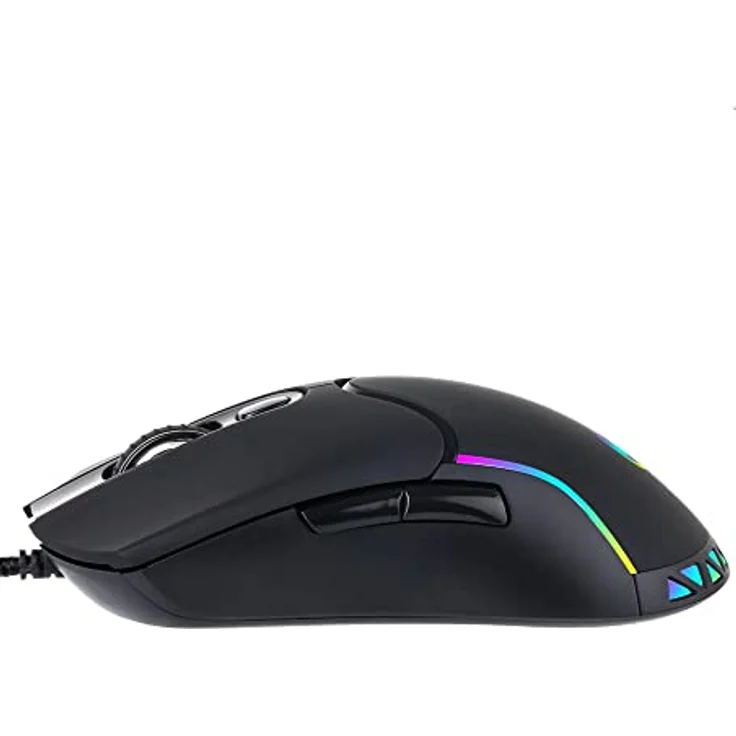 Marvo M359 Gaming-Maus mit 800-3200 DPI, RGB-Beleuchtung, Schwarz – Bild 3