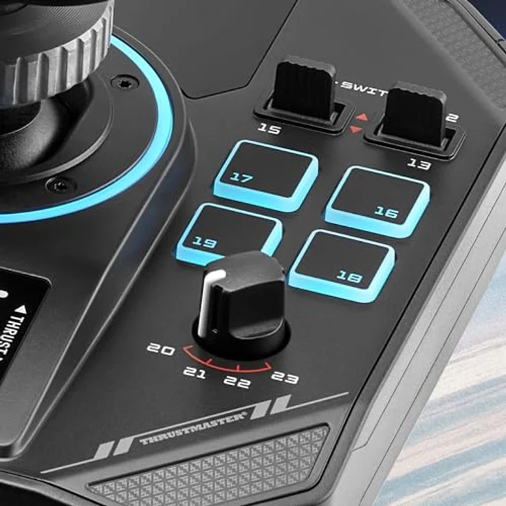 Thrustmaster Sol-R 5 Base Joystick, kompatible Basis für Flugsimulationen mit abnehmbaren Griffen – Bild 6