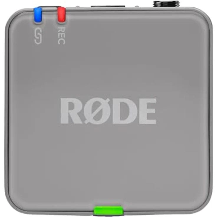 RØDE Wireless GO Gen 3, digitales 2-Kanal Funkmikrofonsystem in Stone Grau mit 32 GB Speicher und Softcase – Bild 3