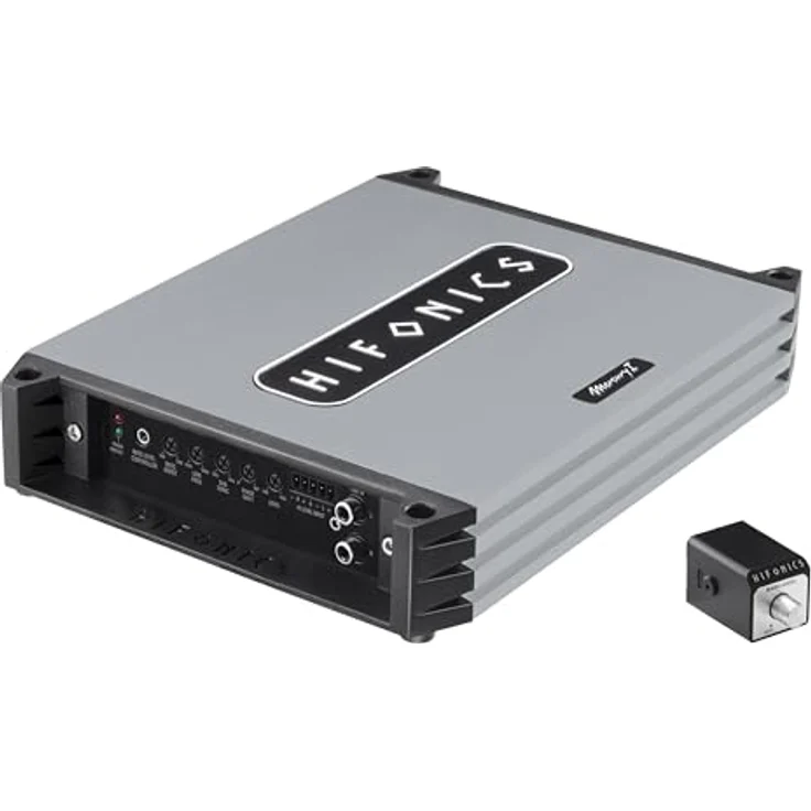 Hifonics MERCURY 1 (v2) Digital Monoblock Verstärker, 750 W RMS, kompakt mit Basspegel-Fernbedienung und Hochpegeleingängen – Bild 1