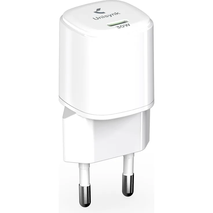 Unisynk 10457, USB-C Wand Ladegerät, kompakt und leistungsstark