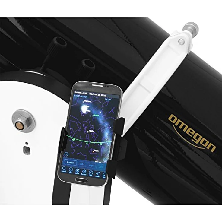 Omegon Dobson Teleskop Push+ N 203/1000, Teleskop mit Bluetooth-Verbindung und digitalem Encoder für einfache Objektfindung – Bild 2