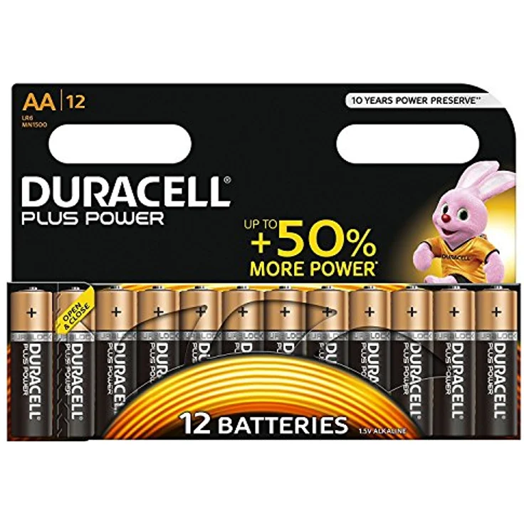 Duracell Plus AA 12 Pack – Bild 2