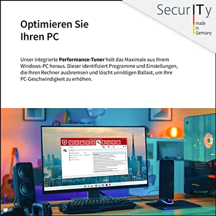 G DATA Total Security 2023 | 1 Gerät - 1 Jahr | Virenschutzprogramm | Passwort Manager | PC, Mac, Android, iOS | zukünftige Updates inklusive | Made in Germany | DVD | inkl. Webcam-Cover – Bild 5