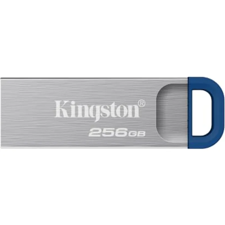 Kingston DataTraveler Kyson G2, 256GB USB 3.2 Gen 1 USB-Stick mit bis zu 220MB/s Lesegeschwindigkeit, grau
