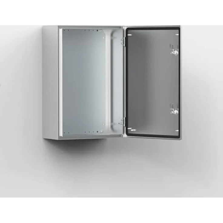 nVent Hoffman Vægskab 240x360x150 ASR0243615, Serverschrank, Silber - Kompakter Edelstahl-Schrank mit IP66 Schutzart – Bild 3