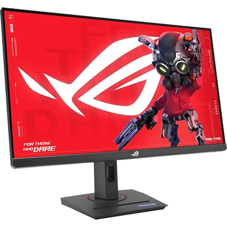 ASUS ROG Strix XG27ACG - 27 Zoll WQHD Gaming Monitor - 180 Hz, 1ms GtG, FreeSync, AdaptiveSync, G-Sync, ELMB Sync, DisplayHDR 400 - Fast-IPS Panel, 16:9, 2560x1440, DP 1.4, HDMI, 7.5W USB-C, ergon. – Bild 2