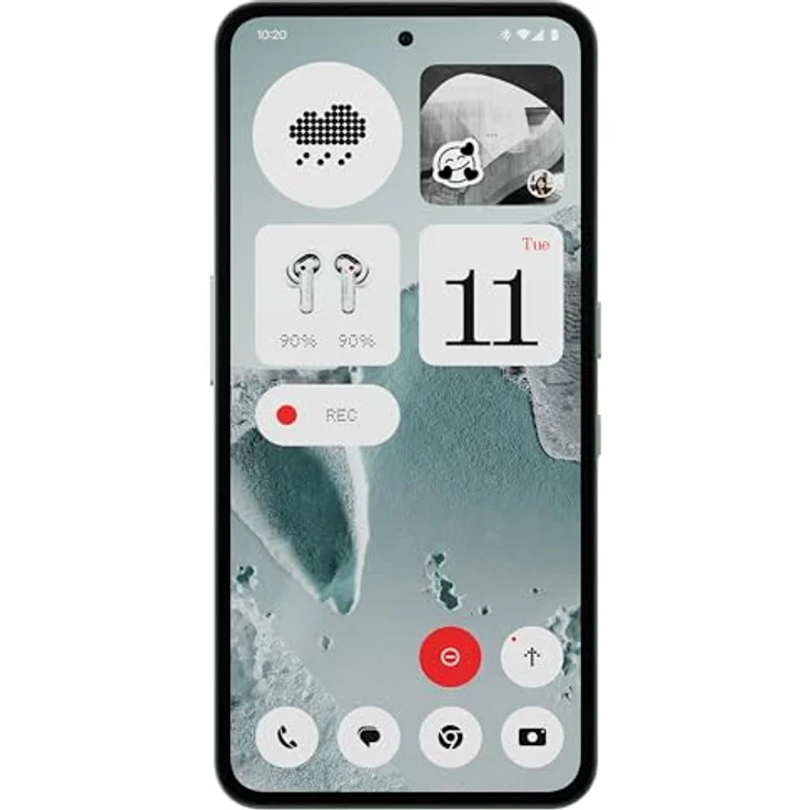 CMF BY NOTHING Phone 2 Pro, 128GB 5G Smartphone mit 50MP Kamera, 20x Zoom, 6,77" FHD+ AMOLED Display, 120Hz, 5000mAh Akku, Nothing OS 3.2 – Hellgrün – Bild 3
