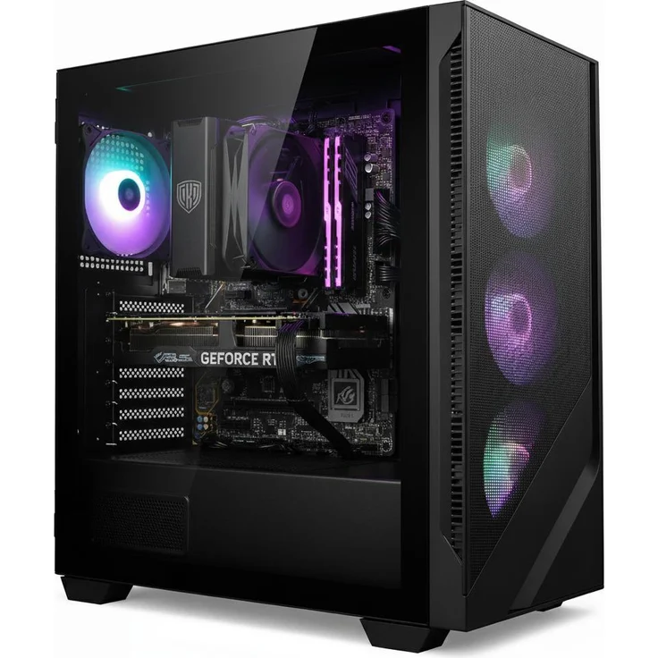 MeinPC High-End Gaming PC, Intel i9‑12900K, RTX 5060 8GB, 32GB RAM, 1TB SSD, RGB, vorinstalliertes Windows 11 Pro