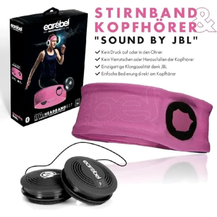 Earebel Elite Hoofdband maat L/XL On Ear Sport Kopfhörer für Hardlopen Fitness Fiets – Bild 2