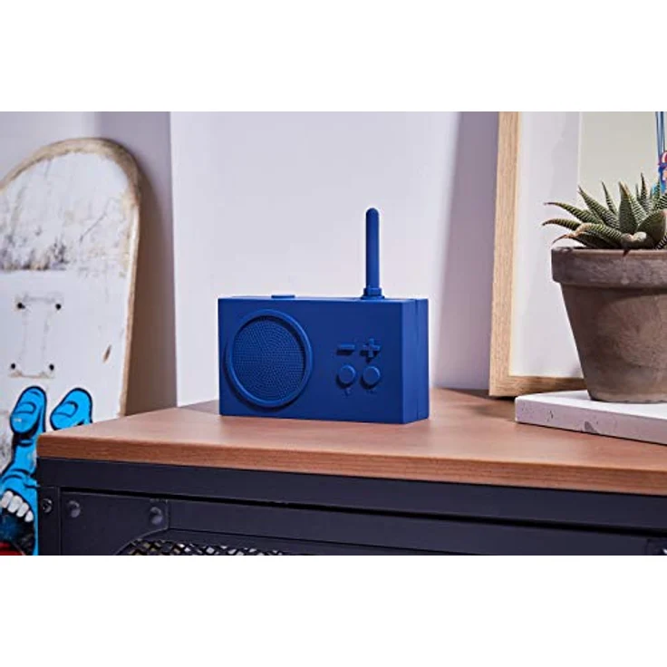 Lexon TYKHO 3 FM-Radio + Bluetooth-Lautsprecher, Dunkelblau – Bild 7