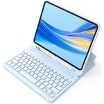 Inateck Tastatur Hülle kompatibel mit iPad Air 6 11 Zoll 2024, iPad 10 Gen. 2022, iPad Air 5/4 (2022/2020) 10,9 Zoll, iPad Pro 11 4/3/2/1, QWERTZ, Abnehmbar, mit Stifthalter, KB04002, Schwarz