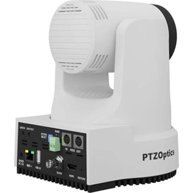 PTZOptics Move 4K, IP-Sicherheitskamera mit 20-fachem Zoom, Auto Pan, Innen & Außen, Kabelgebunden, Preset-Punkt – Bild 8