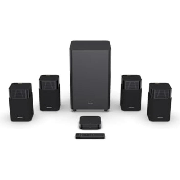 Hisense HT Saturn Heimkino-System mit Dolby Atmos, DTS:X, Devialet-Tuning & Raumkalibrierung für 3D Surround Sound – Bild 1