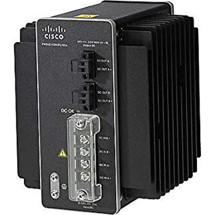 Cisco AC-DC Power Module for POE solution - Netzteil (DIN-Schienenmontage möglich) (170 W), PC Netzteil, Schwarz – Bild 2