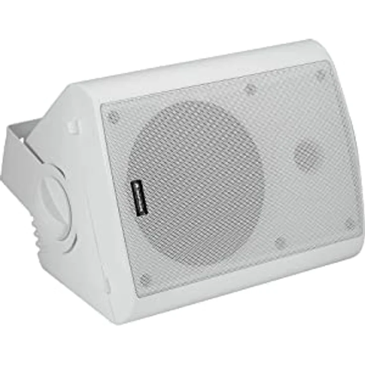 Omnitronic ALP-6A Aktives Lautsprecherset, 1x 45 W Subwoofer aktiv, PA Lautsprecher, weiss – Bild 4