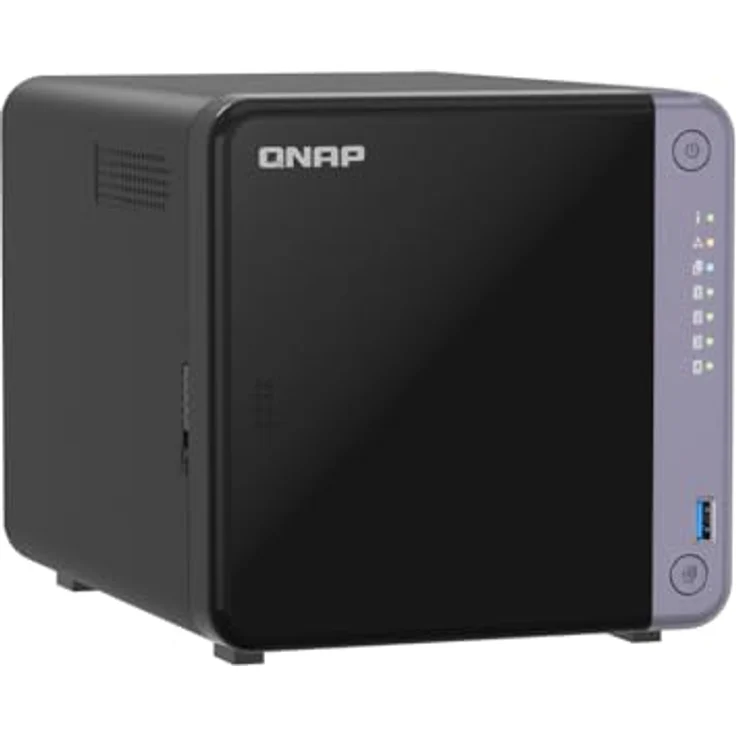 QNAP TS-432X-4G NAS & Speicherserver Tower Alpine AL-524 4 GB DDR4 QTS Schwarz, 4 HDD & SSD SATA, 2 GHz Alpine Alpine AL-524 – Bild 2