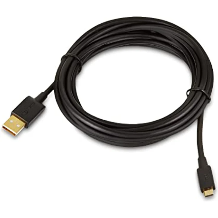 AmazonBasics Verbindungskabel, USB 2.0, USB-A-Stecker auf Micro-USB-B-Stecker, 3 m, Schwarz, 5er Pack - Preisvergleich – Bild 6