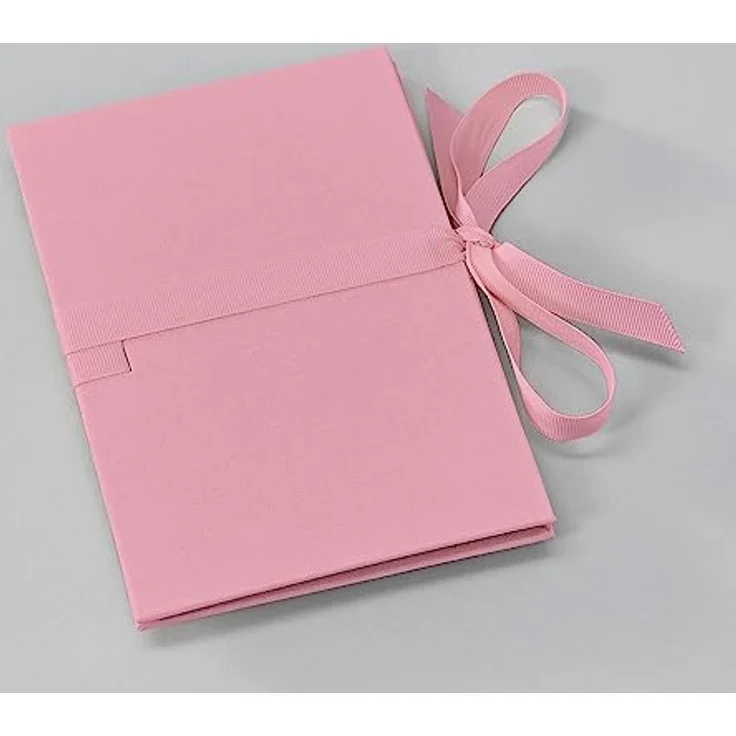 Semikolon 360360 Leporello Classico 12,2 x 17,7 cm - 14 Fotos 10 x 15 cm - Ziehharmonika-Fotobuch – flamingo pink – Bild 2