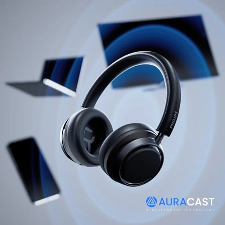 Fidelio L4 Noise Cancelling Over-Ear Wireless Bluetooth Kopfhörer - Hervorragende Gesprächsqualität, kompatibel mit Sprachassistenten und bis zu 50 Stunden Musikwiedergabezeit - Schwarz – Bild 5