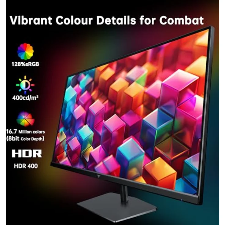KTC H25X7, 24.5 Zoll 400Hz Gaming Monitor, Fast IPS 1ms, FHD 1080P, Adaptive Sync, HDR 400, 128% sRGB, HDMI x2, DP x2, neigungsverstellbar – Bild 4