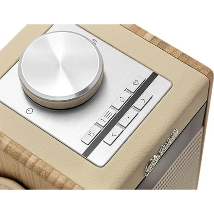 Roberts Radio Rambler Midi Retro-Radiowecker, tragbar, DAB+/FM/Bluetooth, cremefarben, mit USB-Ladefunktion – Bild 4