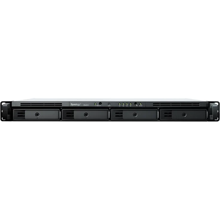 Synology RS422+ 1U 4BAY 2.6GHZ DC 2X GBE, NAS, Schwarz