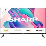 SHARP 40FD2E Full HD Smart TV, 40 Zoll, Rahmenlos, HDR10, Dolby Digital