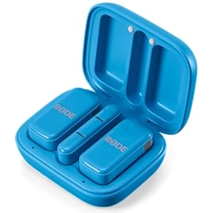 RØDE Wireless Micro, Drahtloses Mikrofon-System mit USB-C, blau – Bild 1