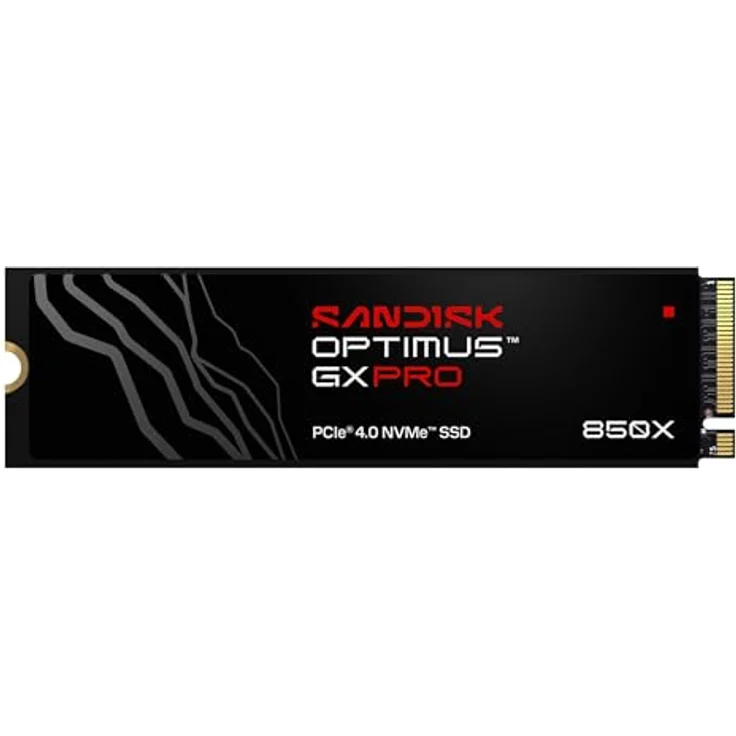 SANDISK Optimus™ GX PRO 850X NVMe™ SSD, 1 TB, PCIe 4.0, interne Festplatte für Gaming und kreative Anwendungen – Bild 1