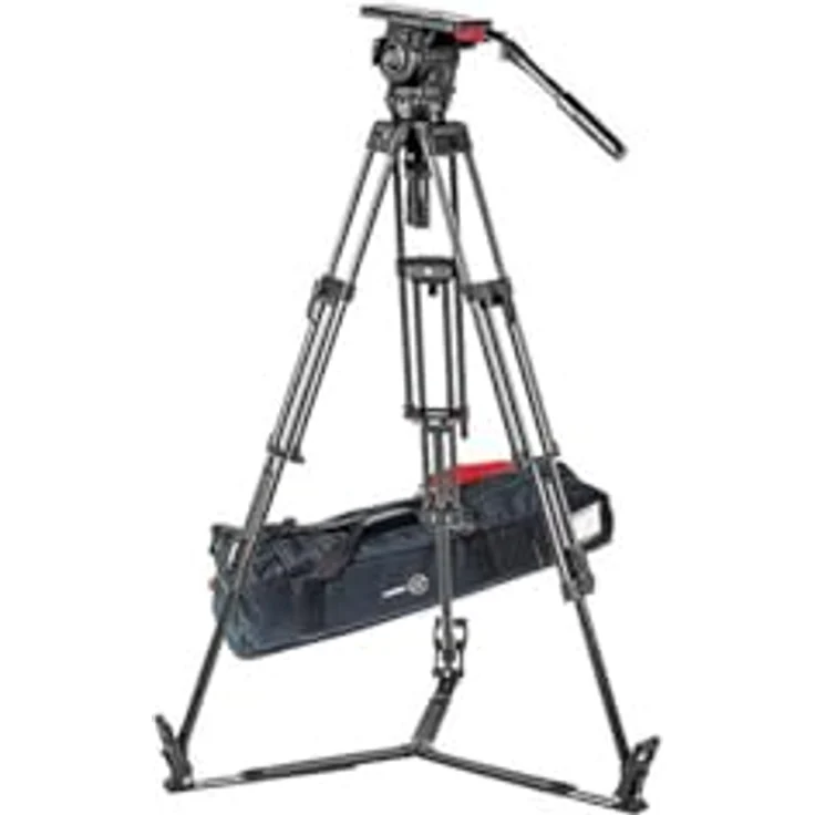 Sachtler System 18 S2 ENG 2 CF, Professionelles Kamera-Zubehör für digitale Kameras, maximale Tragkraft 22 kg, Carbon Fiber – Bild 2