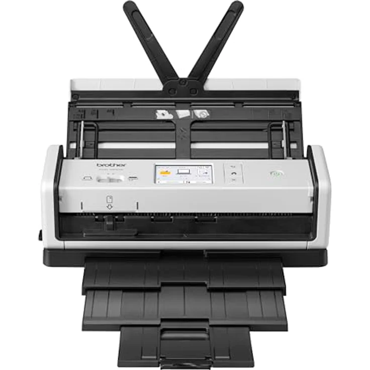 Brother ADS-1800W - Kompakter Dokumentenscanner mit WLAN, 7,1-cm-Touchscreen-Farbdisplay – Bild 2