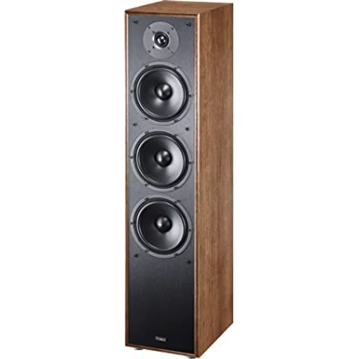 Magnat Monitor S70, 3-Wege Bassreflex-Standlautsprecher, 1 Stück, Braun, Hochtonlautsprecher, Bodenstehend – Bild 1