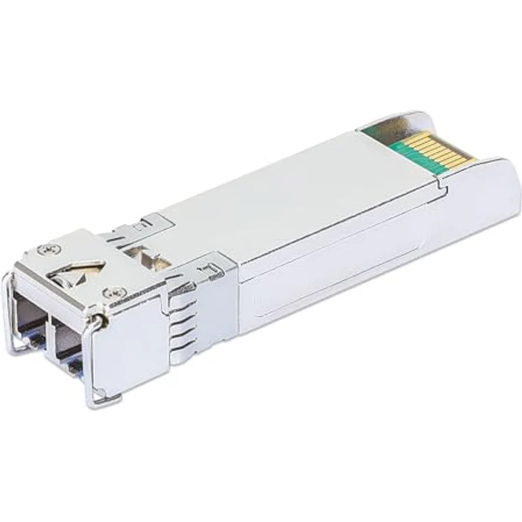 Intellinet 10 Gigabit SFP+ Mini-GBIC Transceiver für LWL-Kabel, Silber, HPE-kompatibel, 10GBase-LR (LC) Singlemode-Port, 10 km – Bild 2
