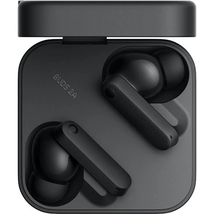 CMF BY NOTHING CMF Buds 2a, Bluetooth-Kopfhörer mit 12,4-mm-Treiber und Geräuschunterdrückung bis 42 dB, Schwarz