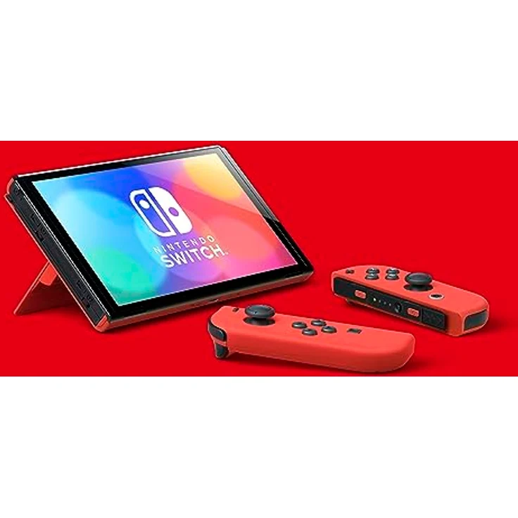 Nintendo Switch (OLED-Modell) - Mario-Edition (rot) – Bild 3