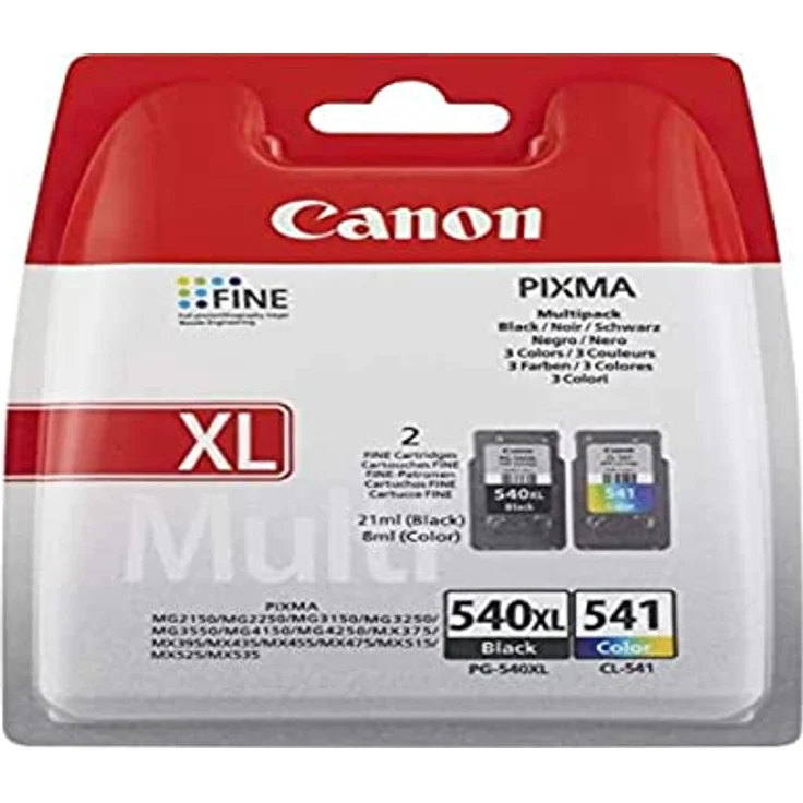 Canon PG-540 + CL-541 XL 2 PACK Tintenpatrone – Bild 2