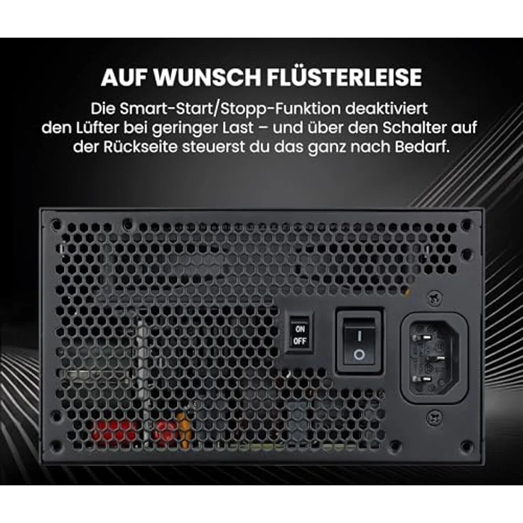 Lian Li SX Series 1.200 Watt Netzteil, 80 PLUS Platinum, vollmodular, PCIe 5.1, ATX 3.1, schwarz – Bild 5