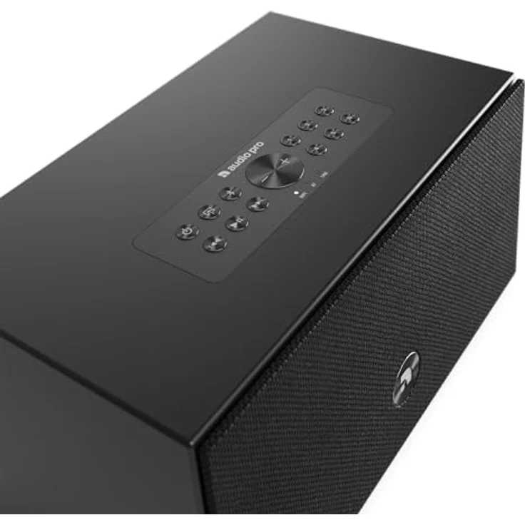 Audio Pro C5 MkII W, Streaming-Lautsprecher mit Airplay, Bluetooth und WLAN, Multiroom System, Schwarz – Bild 4