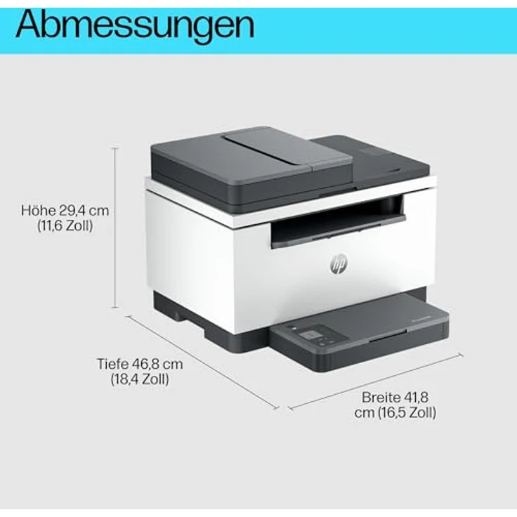 HP LaserJet MFP M235sdw, Multifunktions-Laserdrucker in Schwarzweiß, beidseitiger Druck, Kopieren, Scannen, Wi-Fi, 40-Blatt Dokumentenzuführung – Bild 11