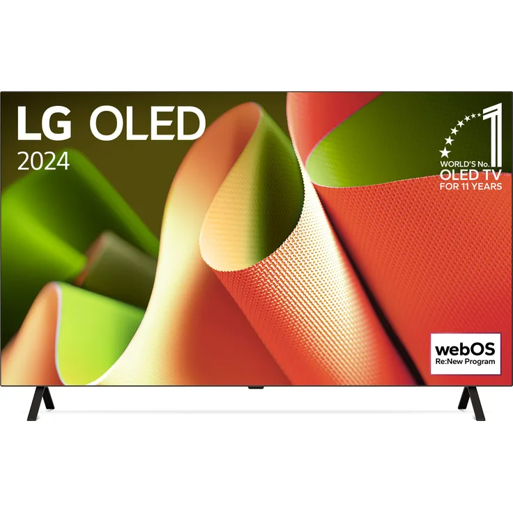 LG OLED65B42LA, 65 Zoll 4K Smart TV mit AI Picture Pro, Dolby Vision und Dolby Atmos, schwarz