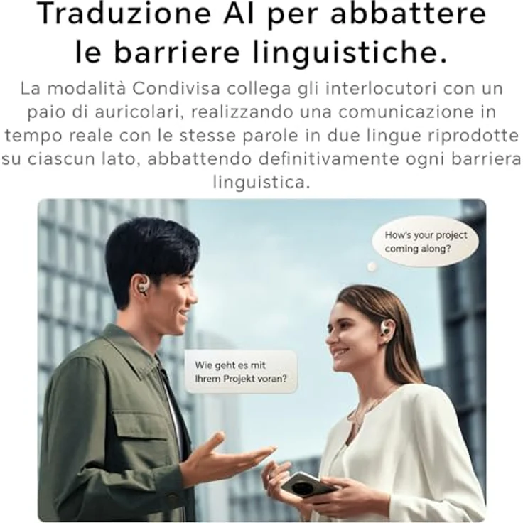 Honor Earbuds Open – Kabellose In-Ear-Kopfhörer für Reisen & Sport, Komfort & Top-Klang, Schwarz – Bild 6