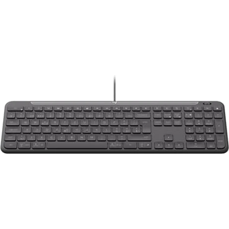 Logitech Wired Keyboard K620 for Business, kabelgebundene Tastatur mit QWERTY-Layout, Grau – Bild 5