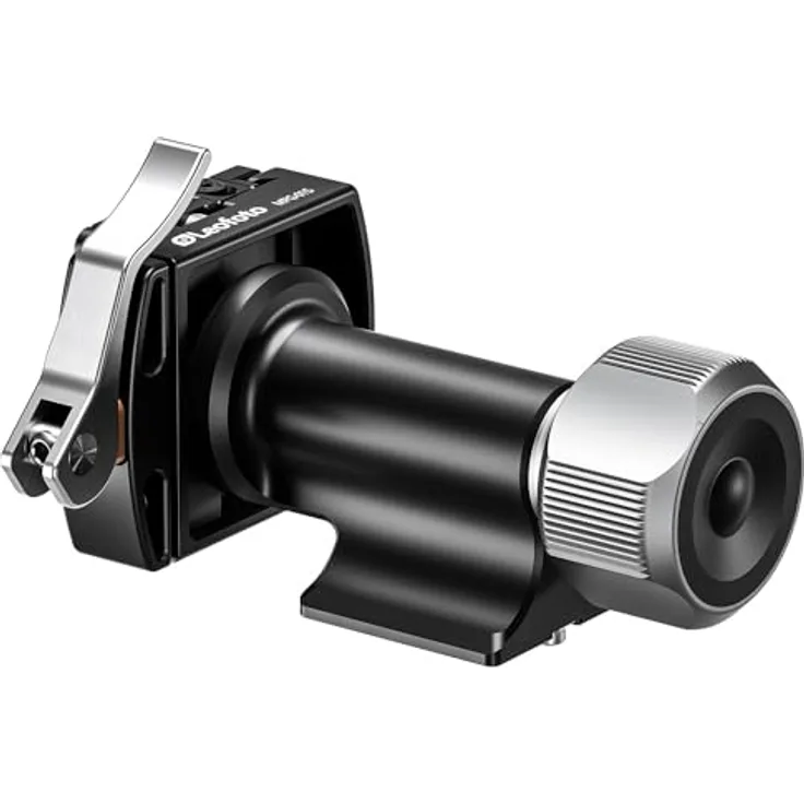 LEOFOTO 2-Wege-Neiger MPG-01S, Hebelentriegelungsklemme mit 360° Drehung, Arca-kompatibel, 325 g
