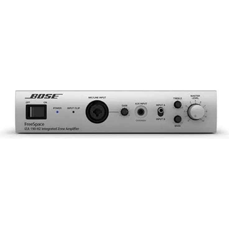 Bose® FreeSpace IZA 190-HZ integrierter Zonenverstärker, Silbern, 100V